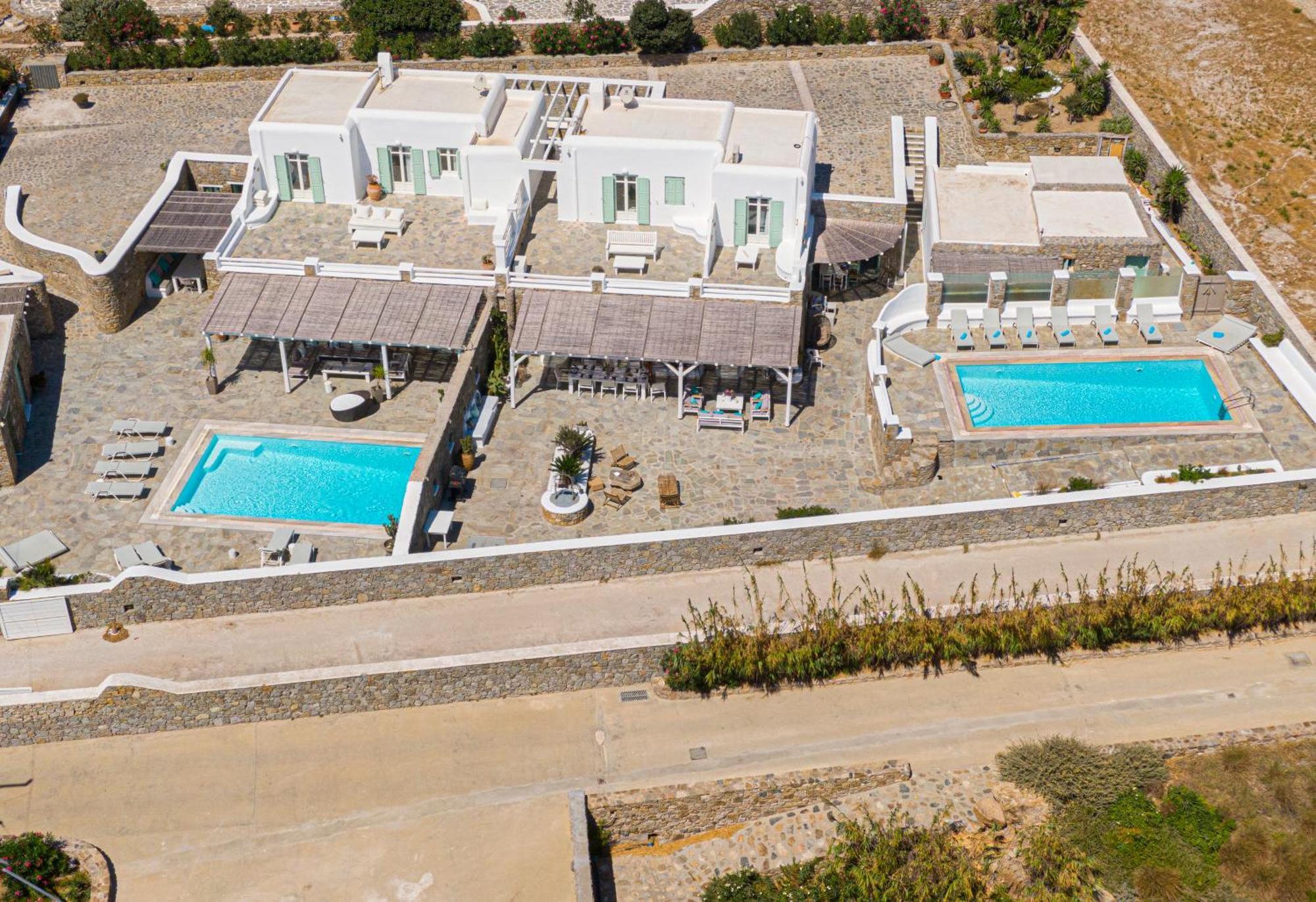 Mando Pool Villas W Sea Views - Five Bedrooms Super Paradise Beach  Luaran gambar