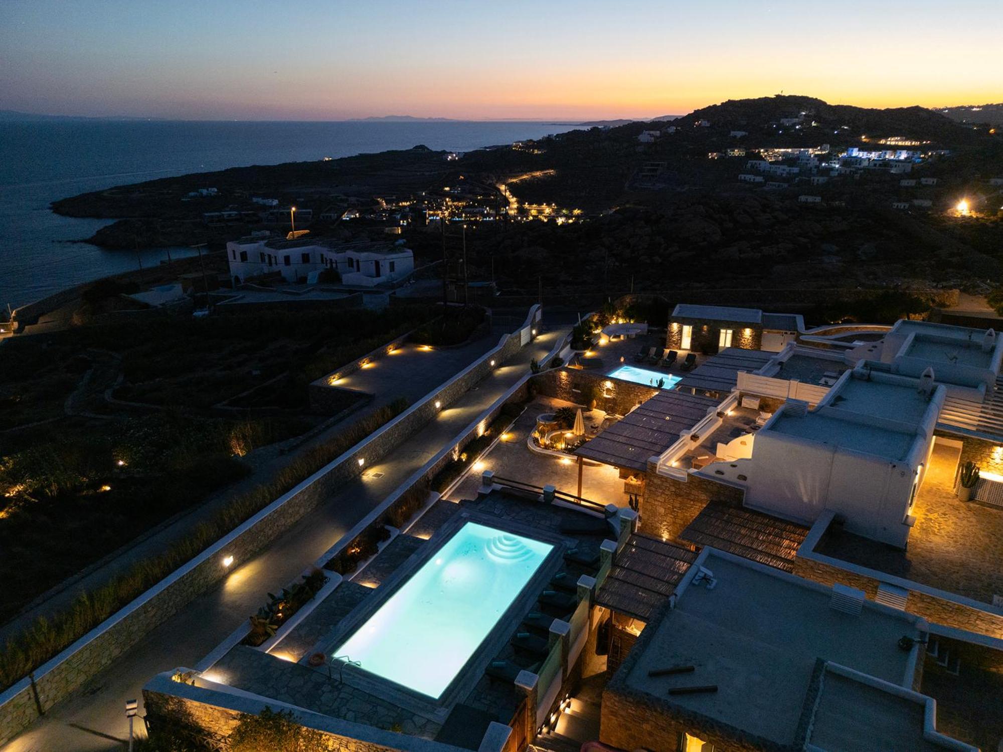 Mando Pool Villas W Sea Views - Five Bedrooms Super Paradise Beach  Luaran gambar