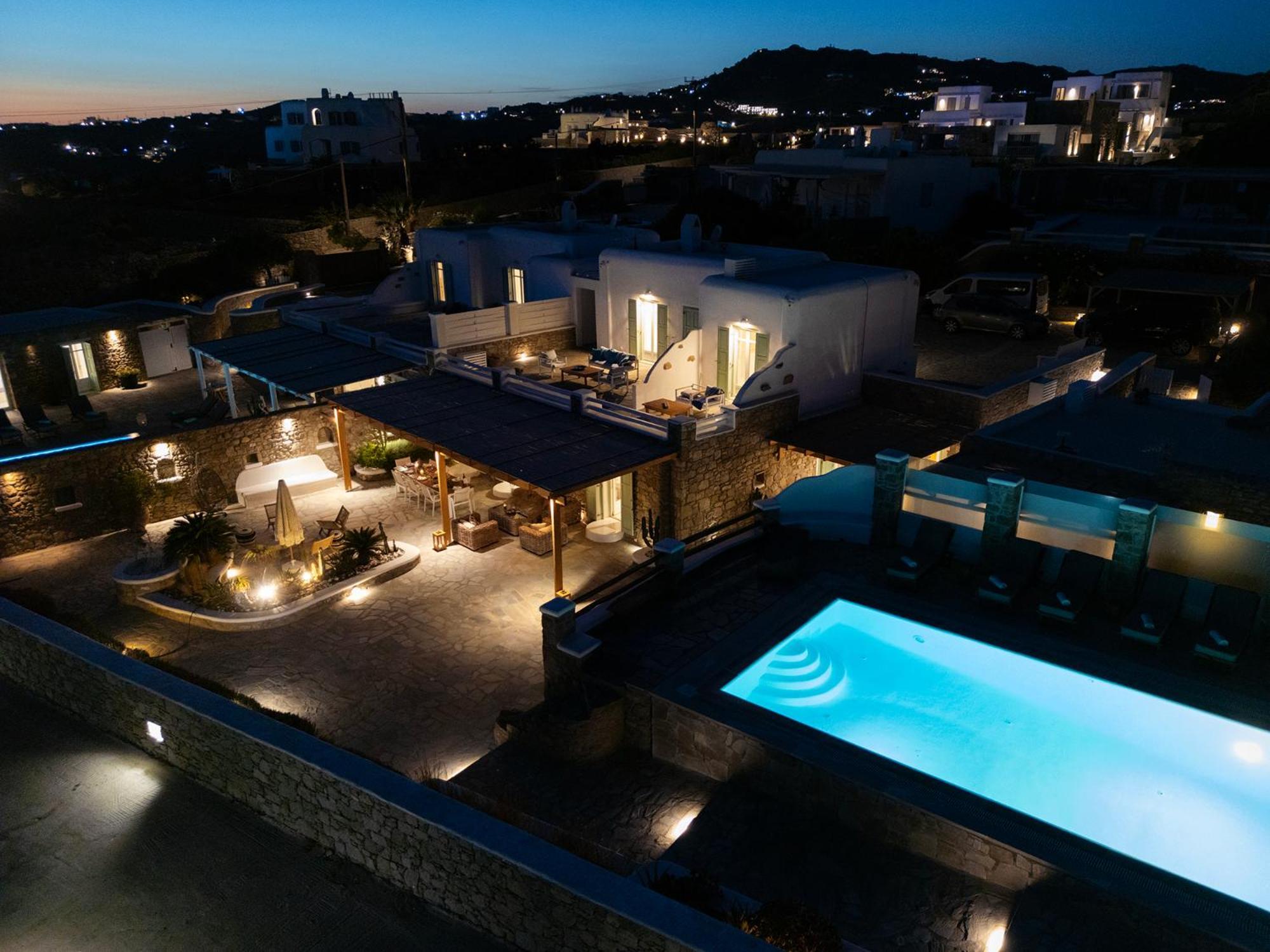 Mando Pool Villas W Sea Views - Five Bedrooms Super Paradise Beach  Luaran gambar