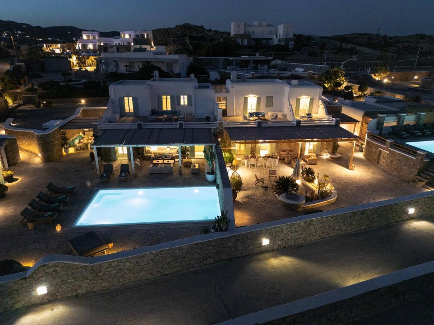 Mando Pool Villas W Sea Views - Five Bedrooms Super Paradise Beach  Luaran gambar
