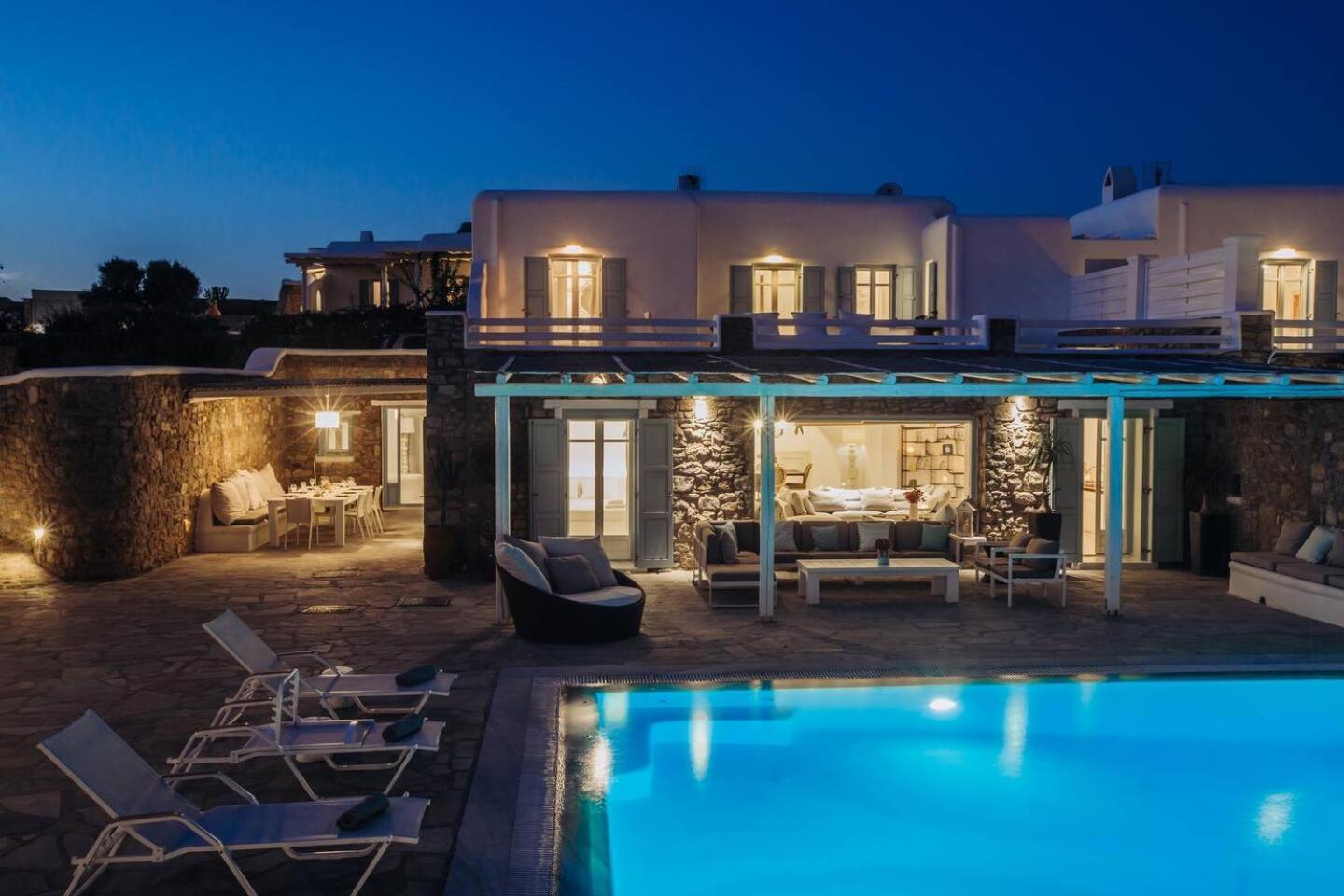 Mando Pool Villas W Sea Views - Five Bedrooms Super Paradise Beach  Luaran gambar